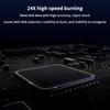 Внешний DVD-плеер CD-привод USB 2.0 MP3 Музыка Фильмы Портативный считыватель для Windows 7/ 8/ 10 Ноутбука Настольного ПК Компьютера