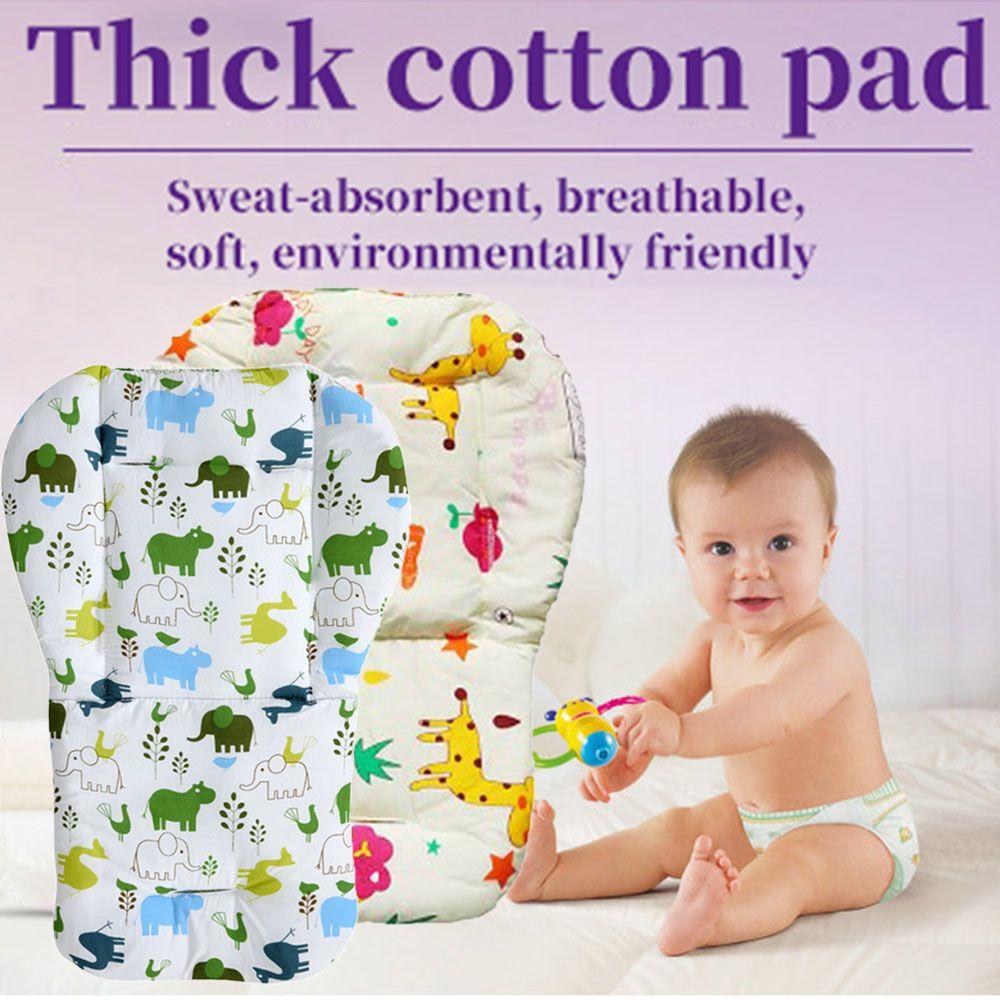 Thick Baby Stroller Cushion Pad Feeding Chair Mat Booster Seats Cushion Kids Highchair Cushion Mat