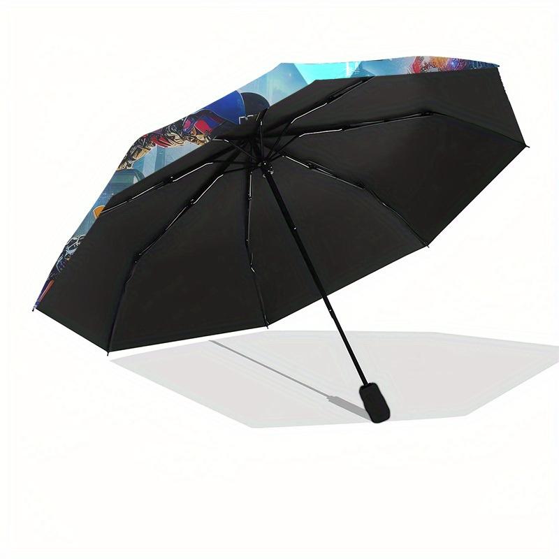 1pc Transformers: The Last Knight Movie Poster Umbrella with Plastic Handle,Suitable for All Seasons Home Travel Outdoor UmbrellaM952