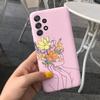 Чехол с цветами для женщин и девушек Samsung Galaxy A23 M23 5G Чехол-оболочка Ударопрочный Защитный Бампер Для Чехла Samsung M23 A23 A 23
