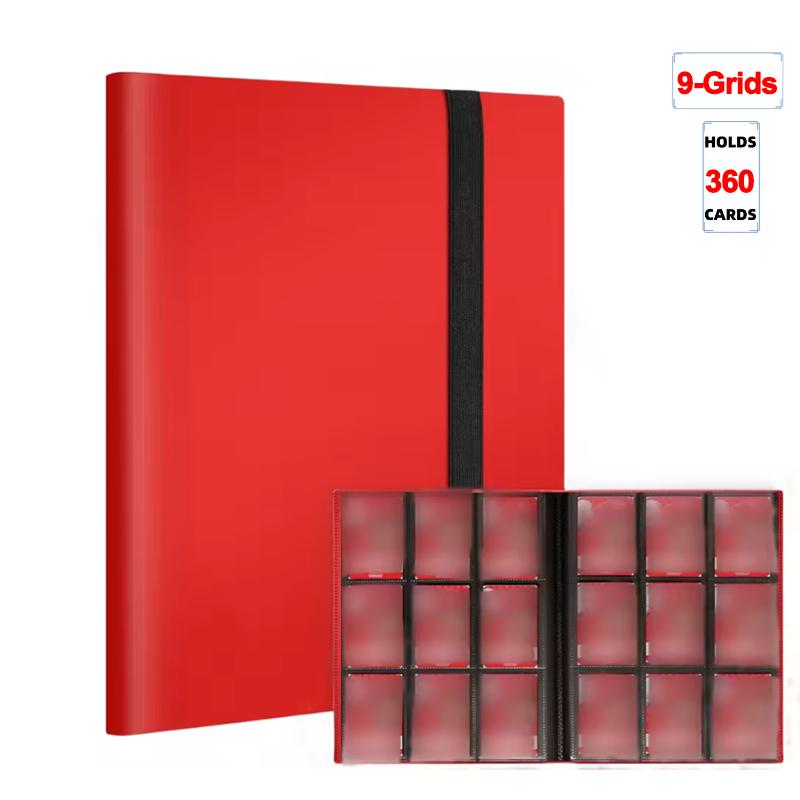160/360/480 Cards Capacity Pocket Holder Binders Albums For Game Card Book Sleeve Holder PP Cover Ideal For Basketball Cards NEW
