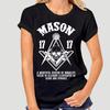 Camiseta de masones para hombres y mujeres, camisa antigua de algodón, 100%, 3278X, 1717 г.