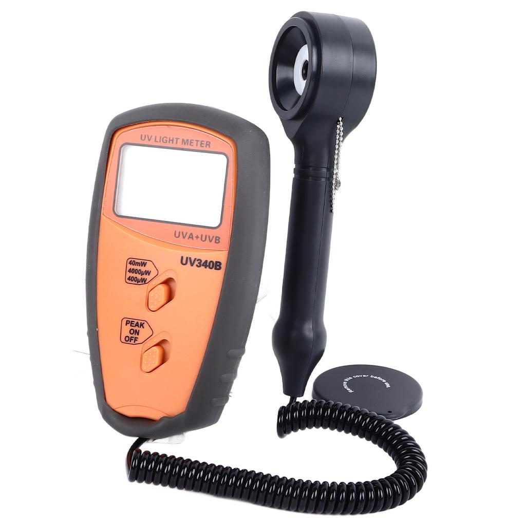 Измеритель ультрафиолетового излучения UVA/UVB 290?390 нм ЖК-дисплей UVA UVB радиометр для тестирования измерений