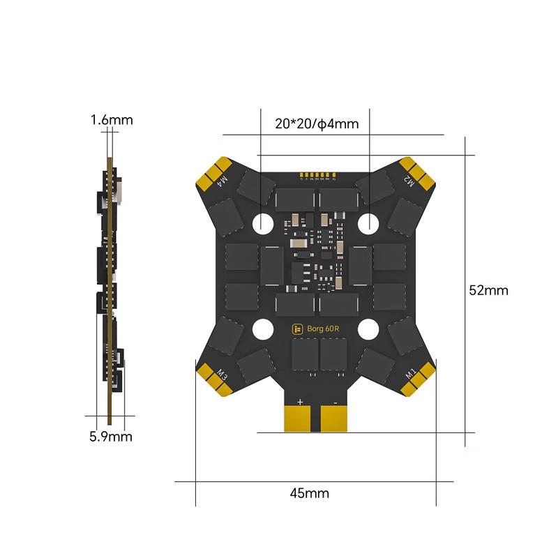 IFLIGHT Borg 5S FC & 60RS ESC FPV System