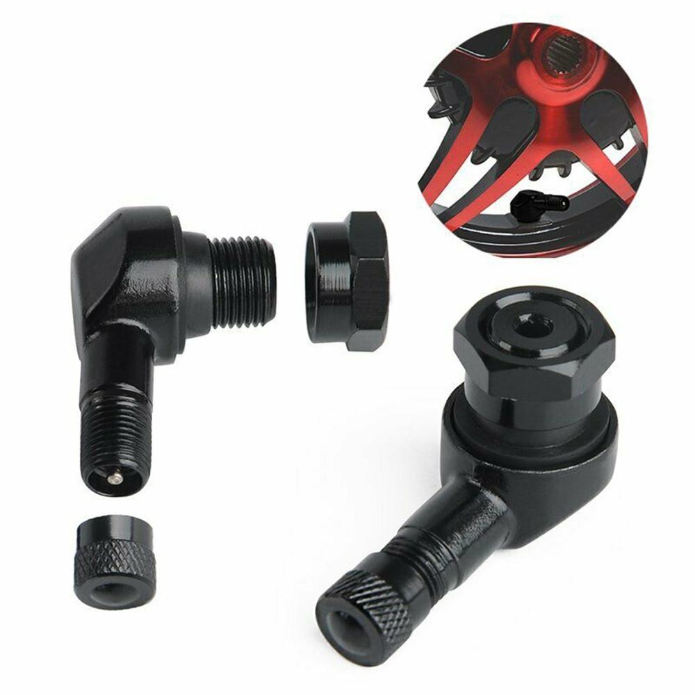 Motorcycle Tire Valve Stem Black Motorcycle Tubeless Valve Cap