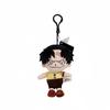 Новый плюшевый кулон One Piece 12 см Аниме Игрушка Луффи Тони Тонипер Лабун Сабо Брелок Мягкая набивная Подвеска на рюкзак Игрушка