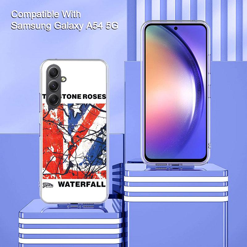 The Stone-R-Roses Phone Case for Samsung A16 A26 A36 A56 A17 A37 A57 A07 A06 A02S A03 A04S A05S Galaxy Note 20 10 A50S A71 A51 A