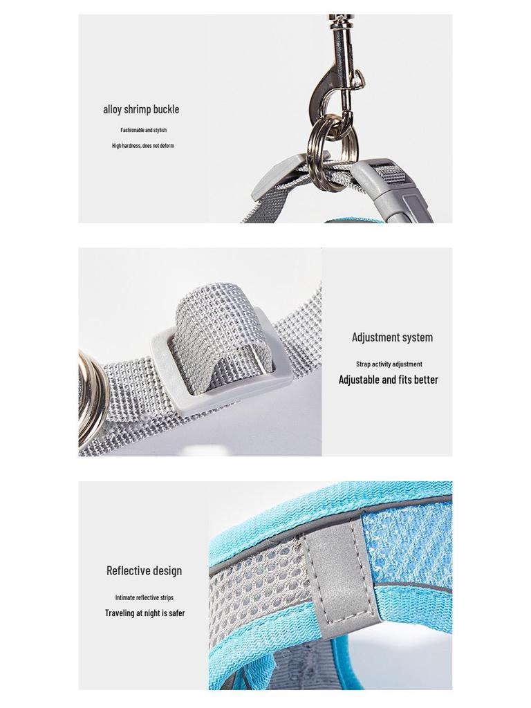 Регулируемый поводок для кошек и собак: Защищенный от побегов, выдвижной поводок для прогулок на открытом воздухе