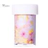 Puntos Nail Art Marble Stained Starry Sticker Pink Blue Foil Manicure Transfer Decals