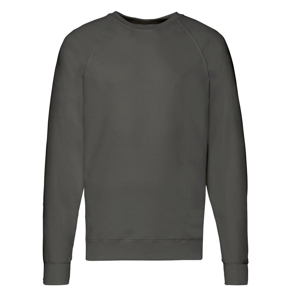 Fruit of the Loom Unisex Adult Lightweight Raglan Sweatshirt