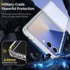 Protective Case - BOOLING - for Samsung Galaxy Z Flip 7 - Shockproof - Rigid - Transparent