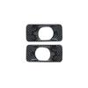 Carbon Fiber Front Fog Light Lamp Trim for Toyota Land Cruiser 2024 2025