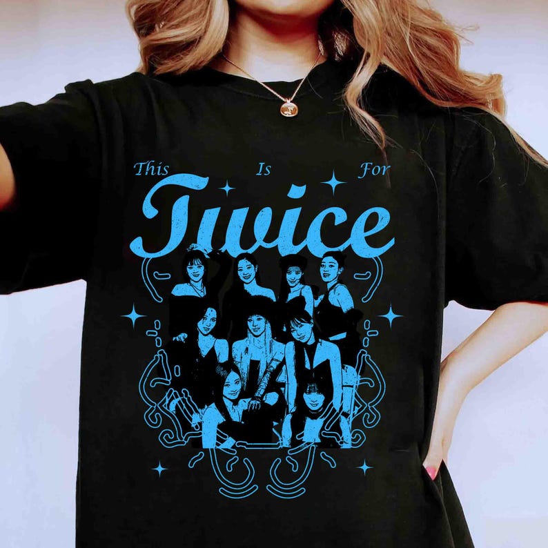 2026 Ретро Twice Это для Футболки, Футболка Мирового Турне Twice, Футболка Twice Это для Футболки, Футболка Twice Four, Футболка Музыкального Турне Twice, Футболка Kpop Twice