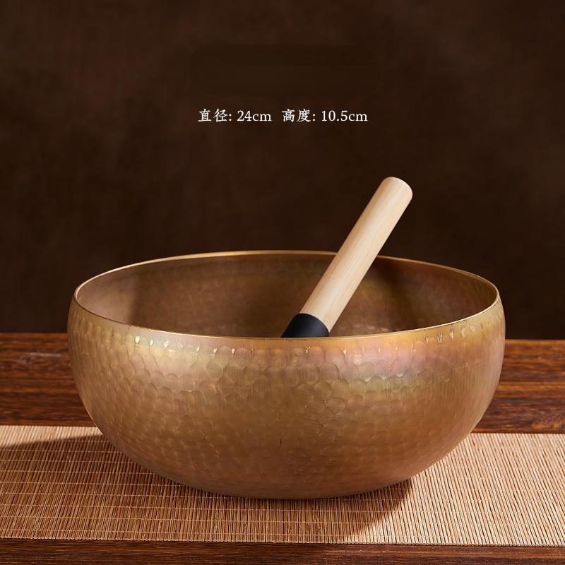 Тибетский звук бонсай медная чаша поющая чаша лечебный инструмент набор для медитации антикварный декор кованое медное украшение