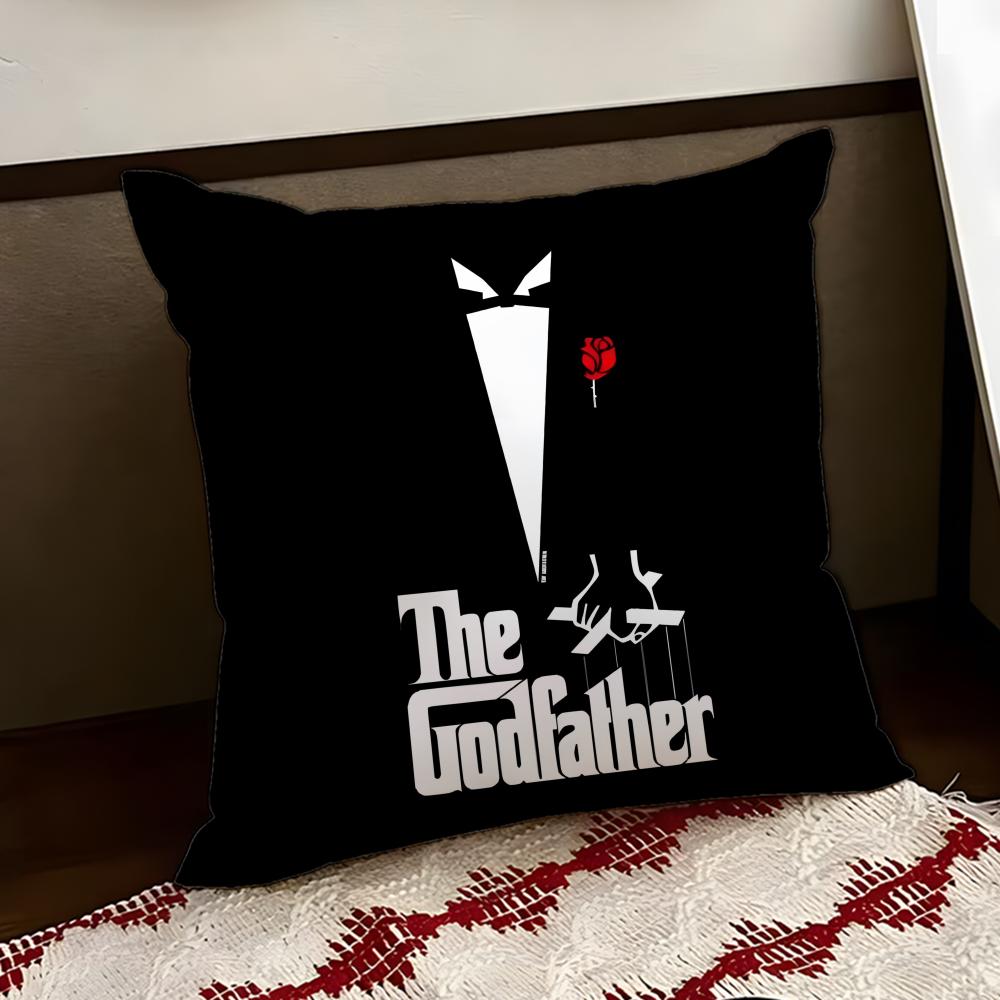 The GGodfather Movie Cushion Cover Reversible Soft Durable Pillow Cover Home Car MultiScene Use for Daily Comfort