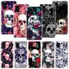 Floral Sugar Skull Flower Phone Case For Samsung Galaxy A12 A22 A32 A42 A52 A72 A51 A71 5G A41 A31 A21 A02S M12 M21 M31 M30S