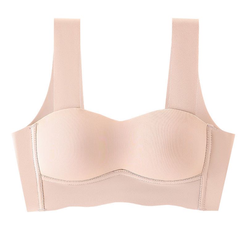 Бесшовное нижнее белье сексуальный бюстгальтер топ женский беспроводной бюстгальтер удобный однотонный бюстгальтер