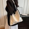 Solid Color Patent Leather Women Fashion Shoulder Bag Ladies Simple Luxury Handbag Purse Casual Travel Shopping Totes