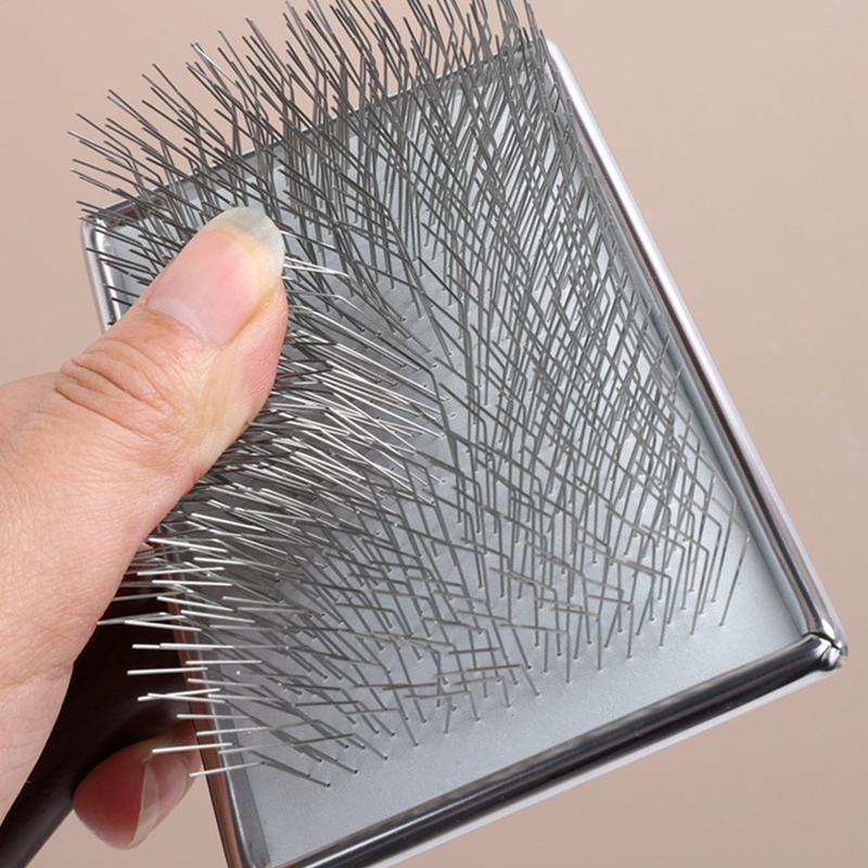 Собаки Груминг Расческа для кошек Линька Пуходерка Портативная Массажная Щетка для Чистки Запутанных Волос Для Маленьких Средних Больших Собак Кошки Домашние Животные