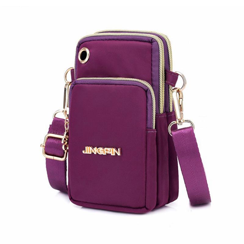 Yogodlns Outdoor Sports Mobile Phone Bag Running Wrist Bag Small Coin Pouch Purse (shoulder / Hanging Neck)