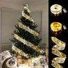 Домашний Декор Банты Новогодние Рождественские Гирлянды Рождественская Лента Украшения для Елки Украшение