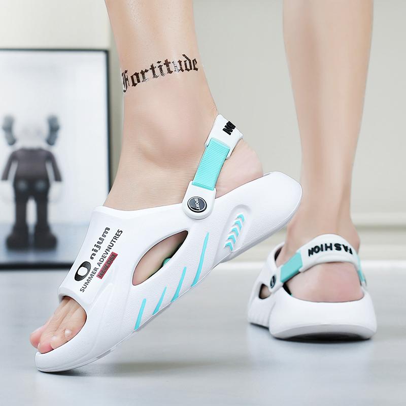 Summer Men's Massage Slippers Outdoor Sandals Beach Comfortable Soft Slides Indoor Casual Shoes Men Sandals