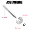 New Bearing Disassembly Tool Repair Kit 17 Pcs/Set Seal Driver Installer Remover Automotive Tools Aluminum wheel bearing kit
