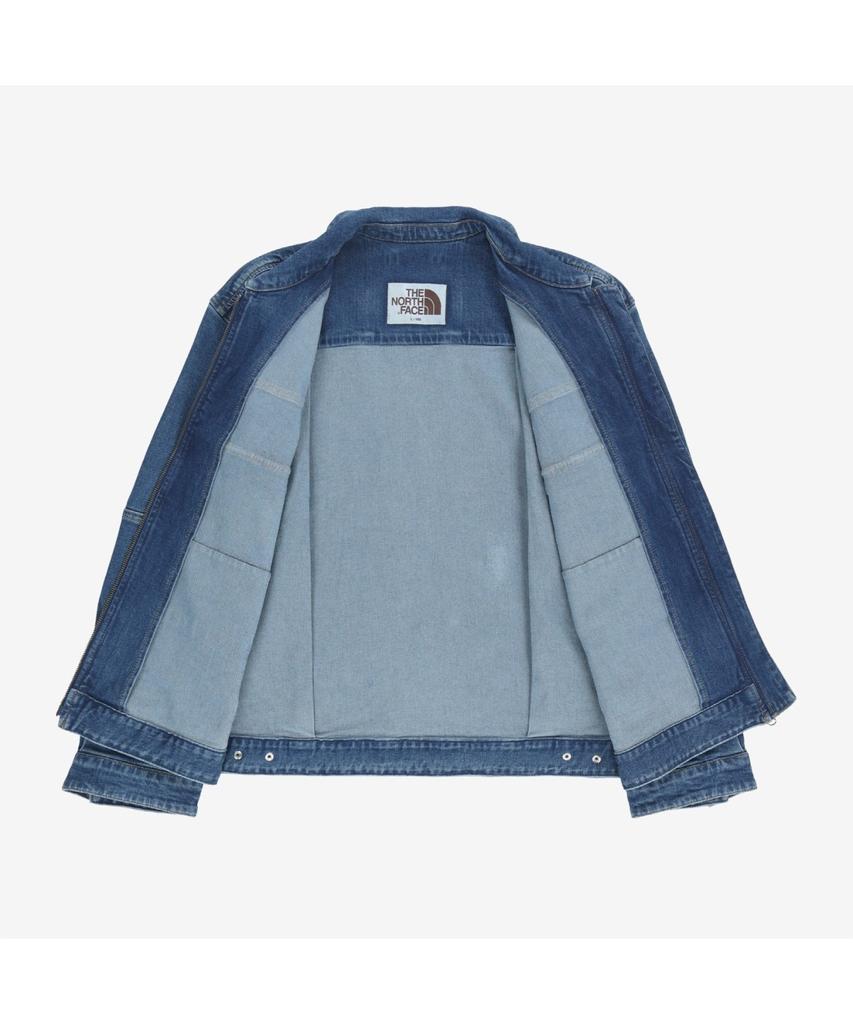 The North Face Nj3Br53K Denim Trucker Jacket Light_Blue