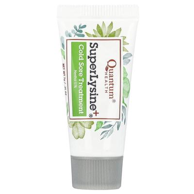 Super Lysine+, средство от герпеса на губах, 0,25 унции (7 грамм)