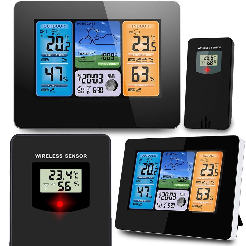 Weather Station With Display Bd-902 Black