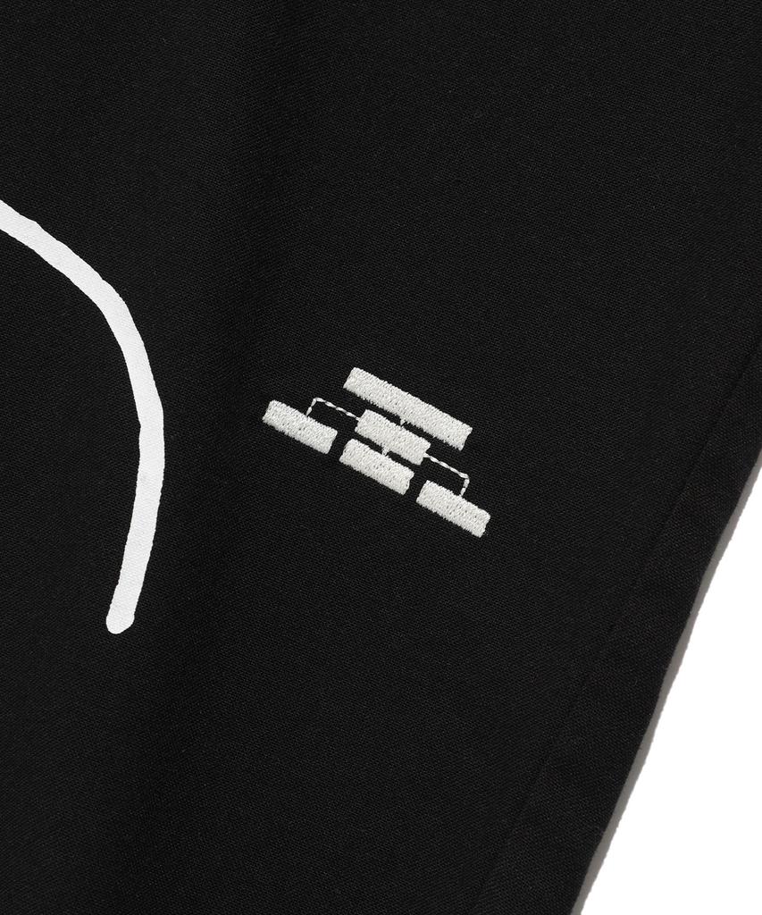 NICEGHOSTCLUB Ffats Girl Oxford Big Big Shirt_Black(Ng2Esuw301A)