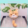 Mini Delightful Cat Plush Keychain Charming Animal Doll With Soft Short Fur Ideal Gifts For