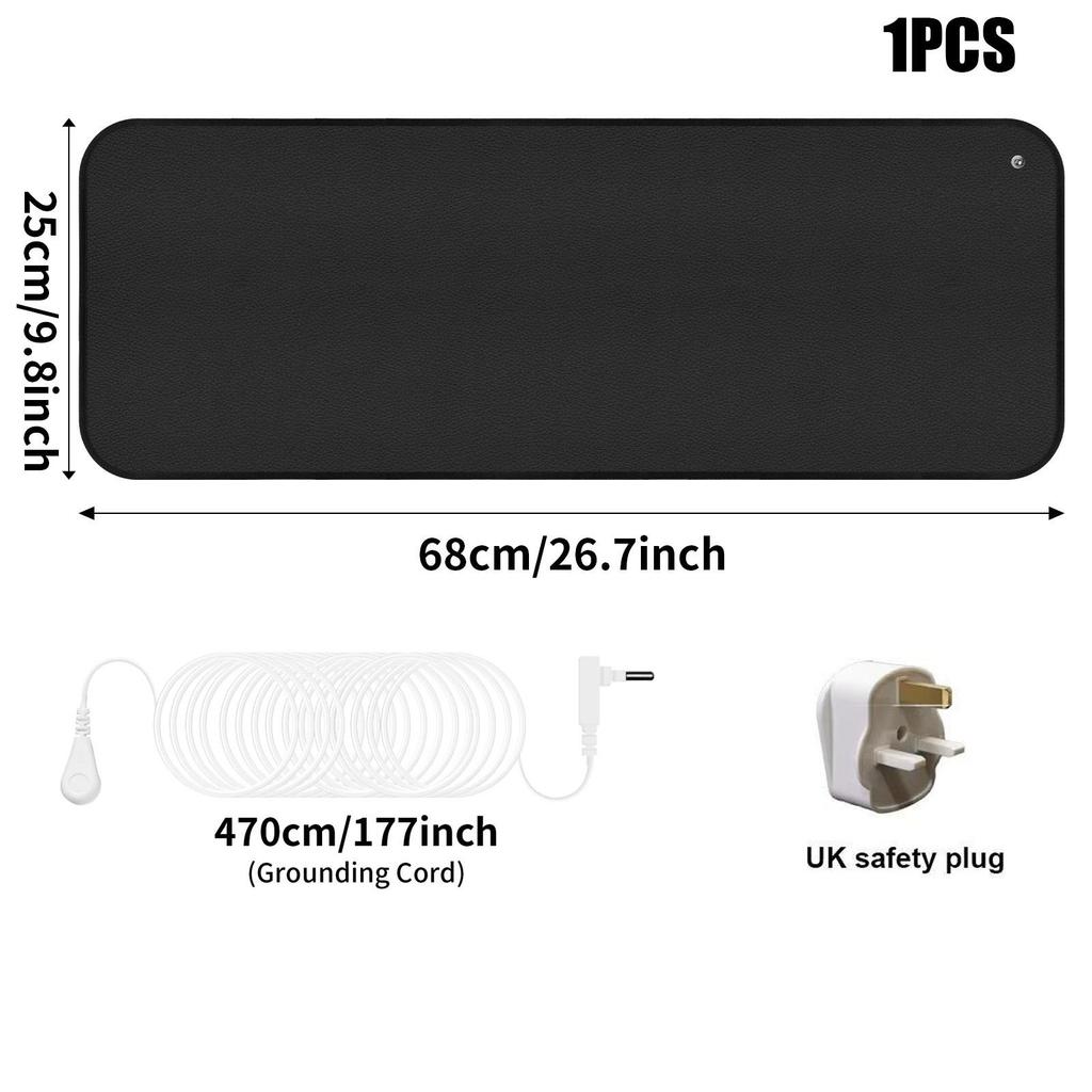 Различные размеры Заземляющий коврик Контакт с землей для ног Комфорт мышц Портативный для путешествий Прочный Для использования в помещении и на улице