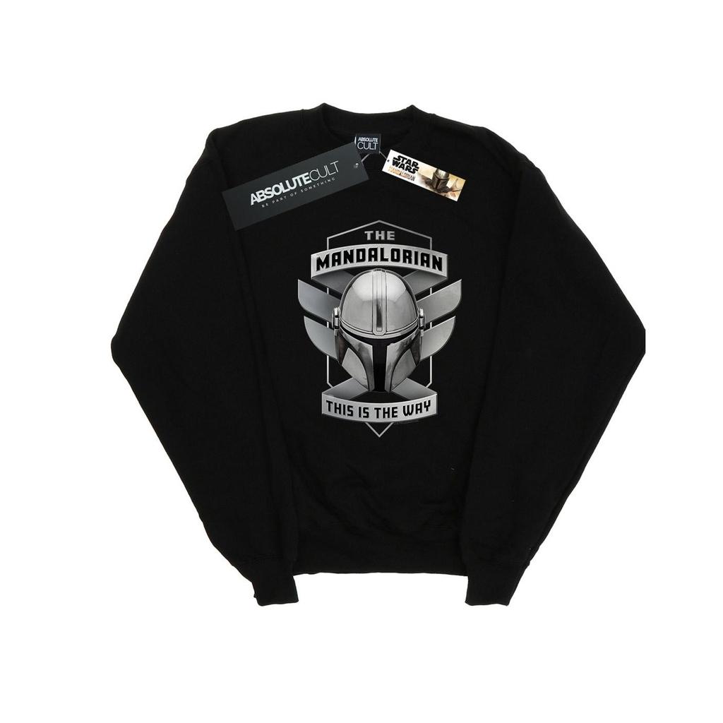 Star Wars Mens The Mandalorian This Is The Way Mando Sweatshirt