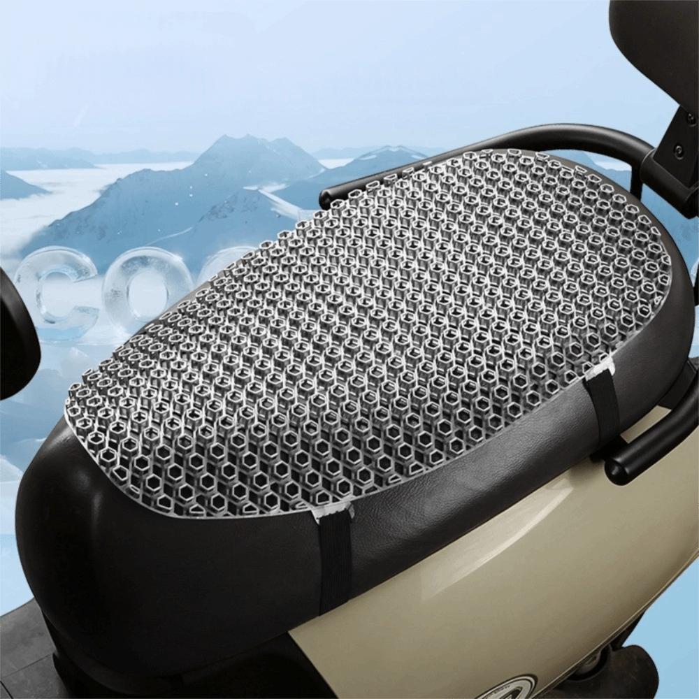 Sunscreen Motorcycle Seat Pad PE Scooter Seat Cushion Universal Electric Bike Seat Pad Riding