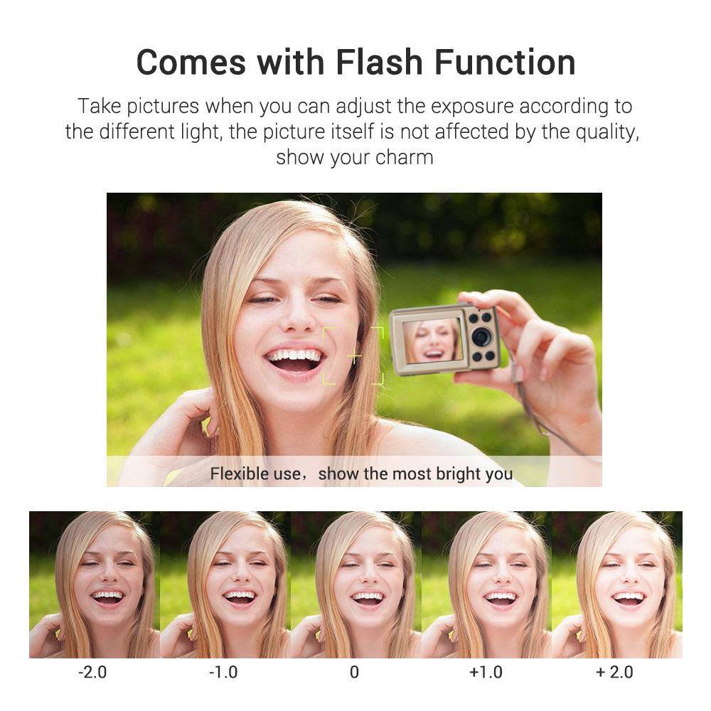 2.4in Digital Camera 1080P Video 16MP Photos 16X Digital Zoom Digital Camcorder