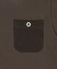 THE COLDEST MOMENT Tcm Button Mini Pocket T (Brown)