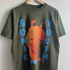 Винтажная футболка Sonic Youth REPRIN Dirty Album Sleeve Хит Зеленый Одинарная строчка L Большой Унисекс