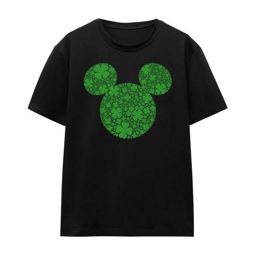 Disney Unisex Adult Shamrock Ears Mickey Mouse St Patricks Day T-Shirt