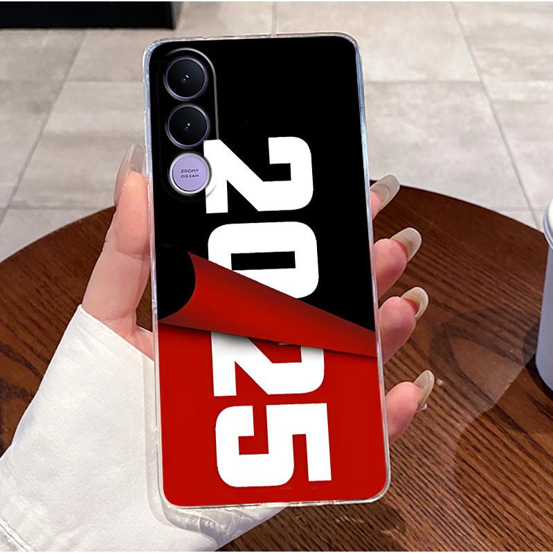 Для Vivo V70 FE 5G Чехол V2550 Прозрачный Роскошный Милый Сердце Любви Кролик Забавный Мягкий Силиконовый ТПУ Чехол для Телефона Для Vivo V70FE Задняя Крышка
