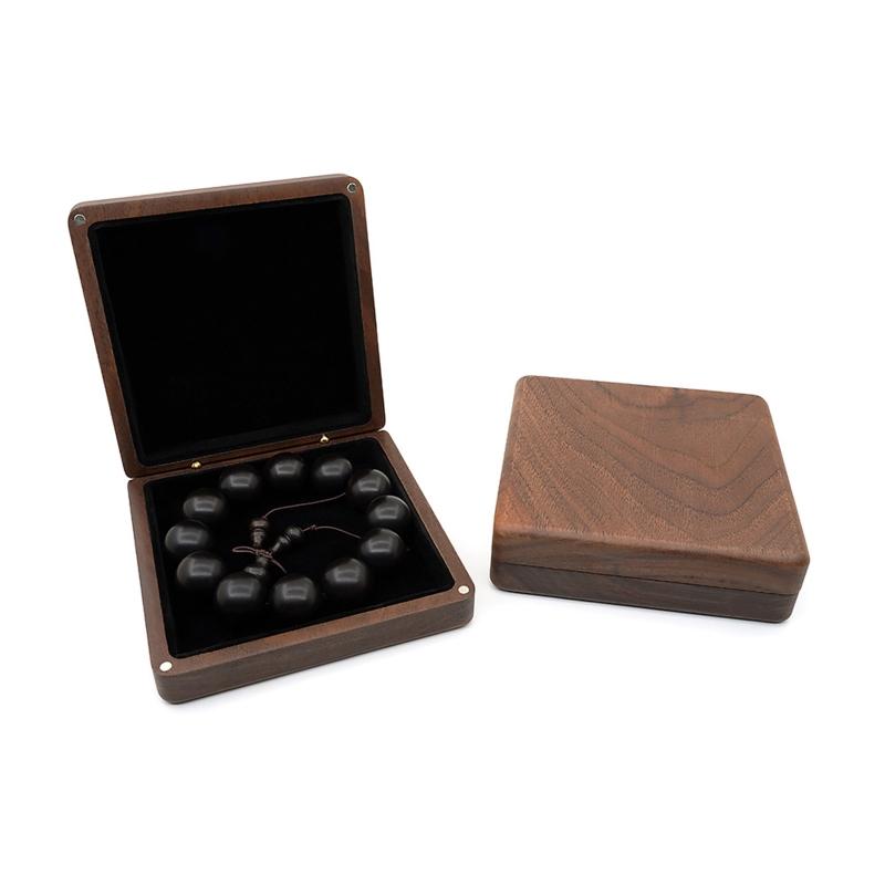 Wood Jewelry Box Organizer Keepsake Storage Collection Art Treasure Memory Box for Ring Bracelet Watch Necklace Earring