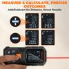 50/80M Laser Rangefinder Laser Distance Meter Range Finder Measurable Angle Laser Measure Electronic Ruler Measurement Tool LM01