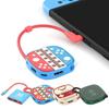 Док-станция 2-го типа Type-C 3-в-1 Для Switch 2 4K 60 Гц USB 3.0 5 Гбит/с PD-100 Вт