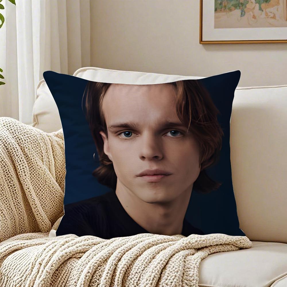 FFinn Bennett Cushion Cover Linen Pillowcase Soft for Sofa Bed Home Room Decor
