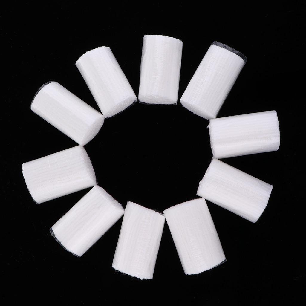 10 связок пряжи для вязания крючком ковриков для швейных поделок синего цвета