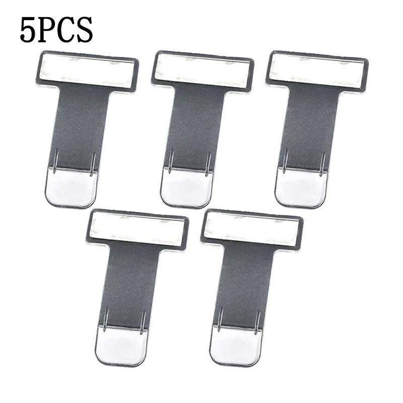 Car Window Fastener Stickers Plastic Ticket Holder Transparent Temporary Parking Business Card Holder Car Interior Accessories