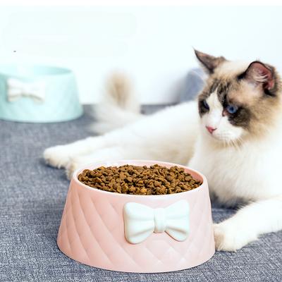 Миска для домашних животных, кошек и собак, миска с высокими ножками, миска для корма для кошек и домашних животных, миска для воды, препятствующая опрокидыванию