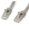 Câble Réseau StarTech.Com 22.8m Cat6 UTP - Gris - Cordon De Raccordement - Paire Torsadée Non Blindée (UTP)