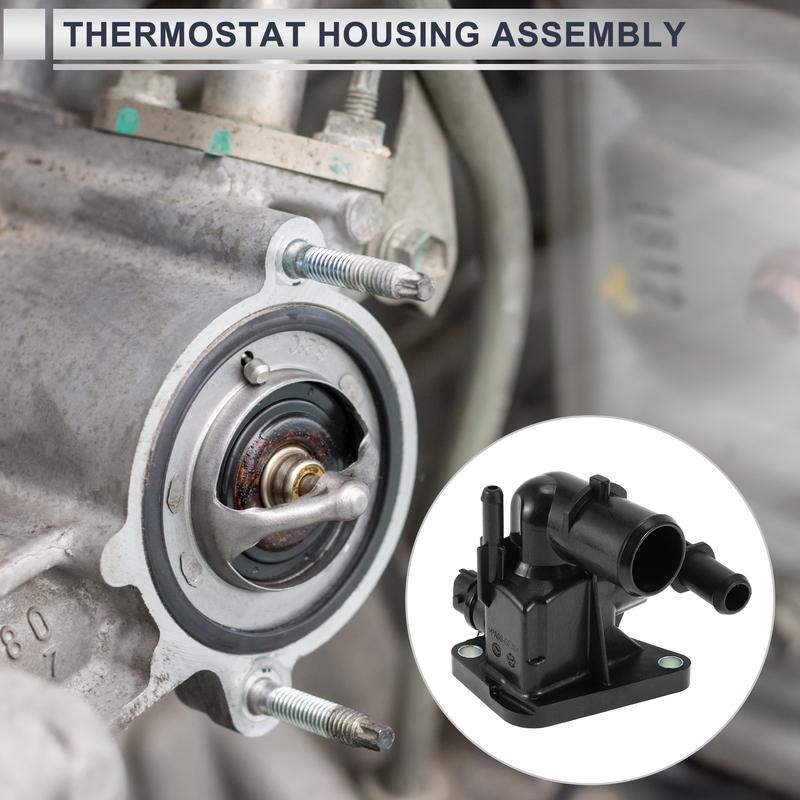 X Autohaux Engine Coolant Thermostat Housing Assembly for Vauxhall Corsa for Astra Meriva