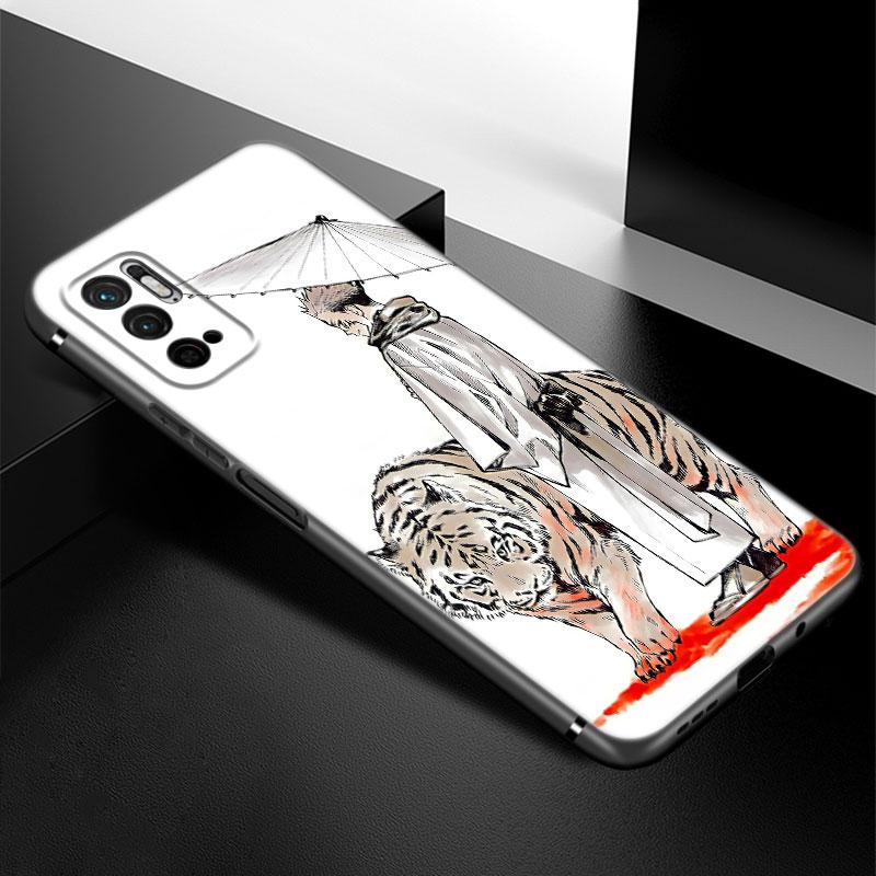 Чехол для телефона Anime Jujutsu Kaisen для Xiaomi Redmi Note 7 8 9 10 Lite 11 11E 11T 12 Pro 11S 4G 10T 5G 8T 9S 10S TPU черный чехол